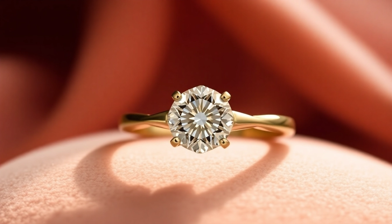 Admire this stunning 2 carat engagement ring featuring a brilliant round diamond and a timeless design.