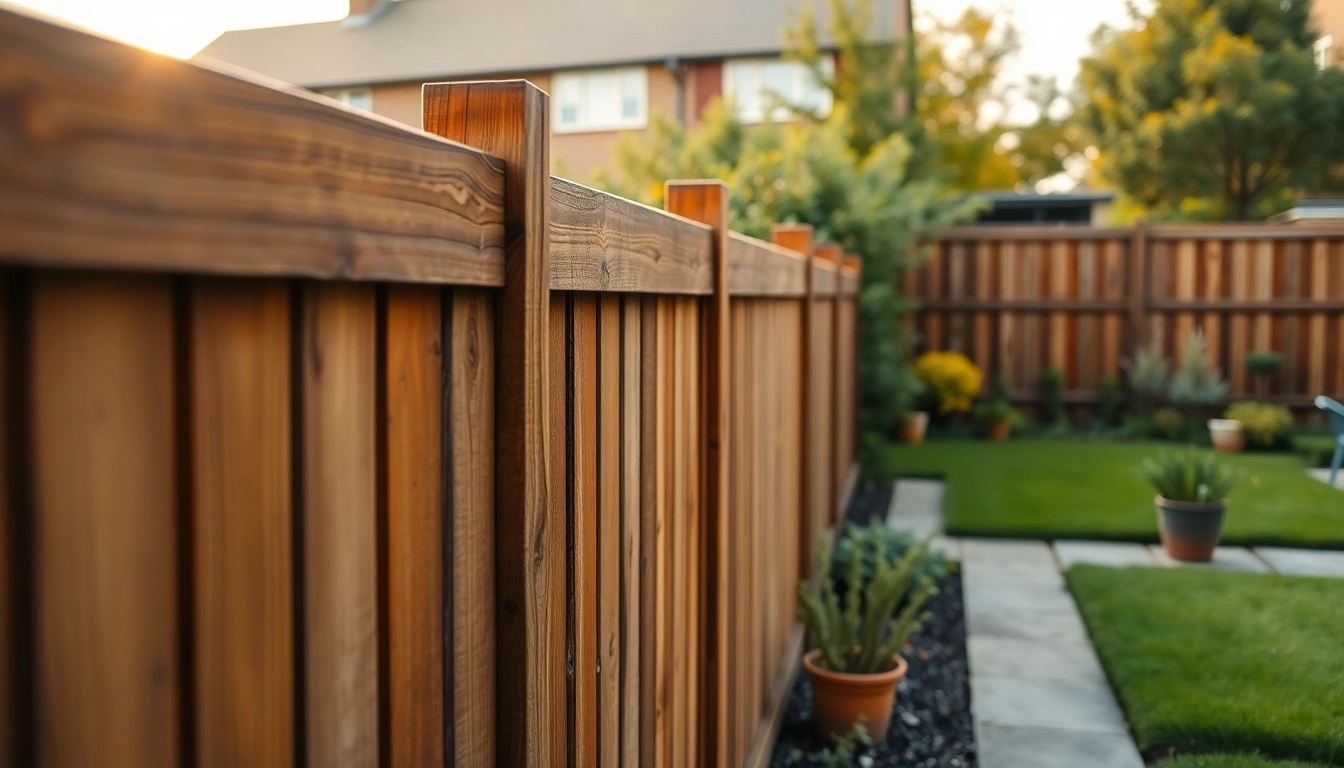 Enhance your outdoor space with high-quality fencing Manchester installations showcasing durable wooden materials.