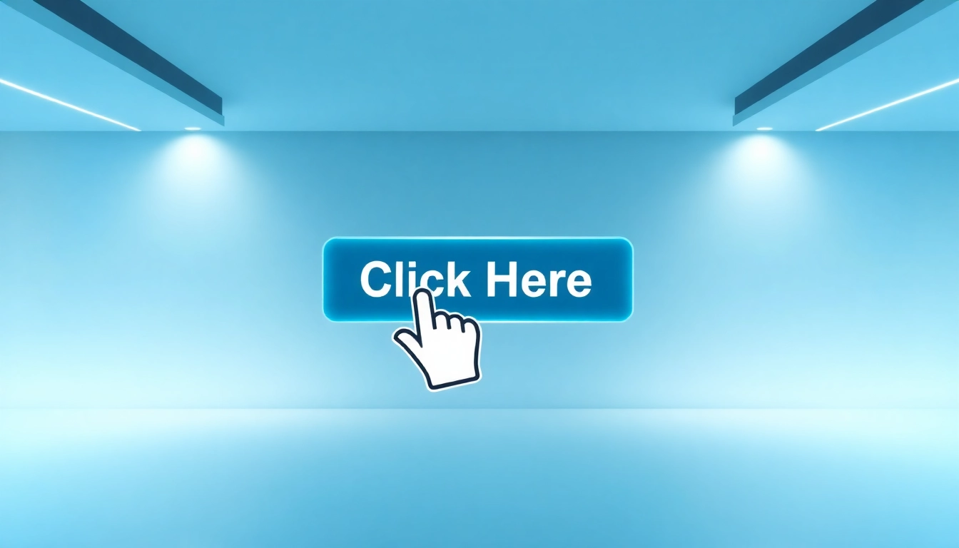Click Here button with an engaging pointer icon for user interaction