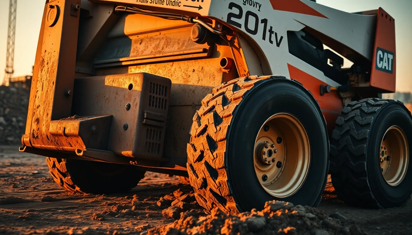 Utilize Skid Steer Financing to enhance your construction capabilities with this powerful loader.