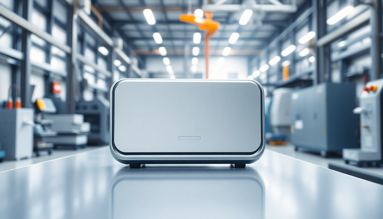 Showcasing the das 140 in a modern industrial setting with dynamic details.
