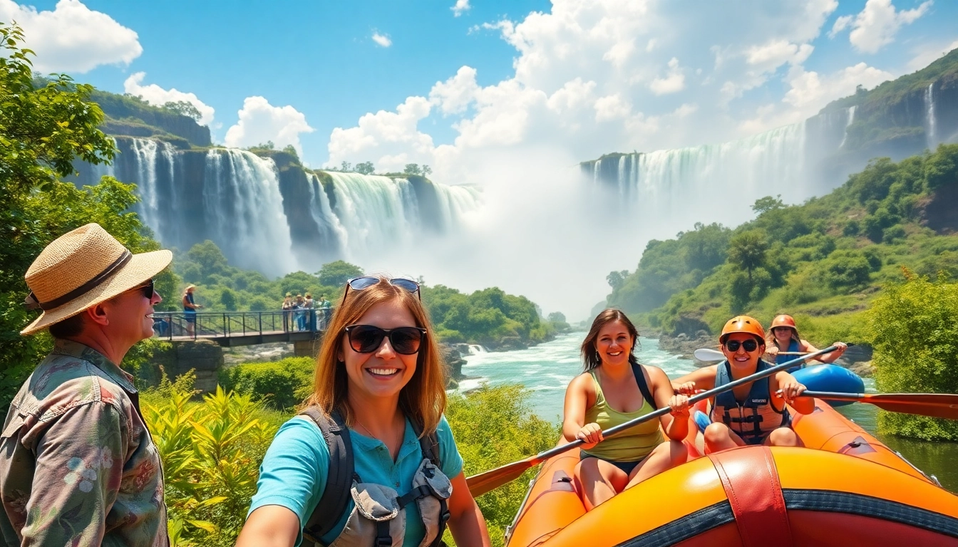 Book Livingstone Vacations Travel Packages featuring exciting adventures at Victoria Falls.
