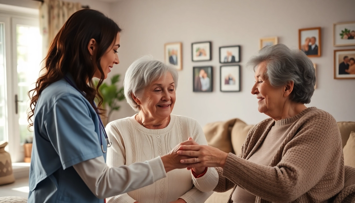 Compassionate senior caregivers austin tx assisting elderly individuals at home with care and support.
