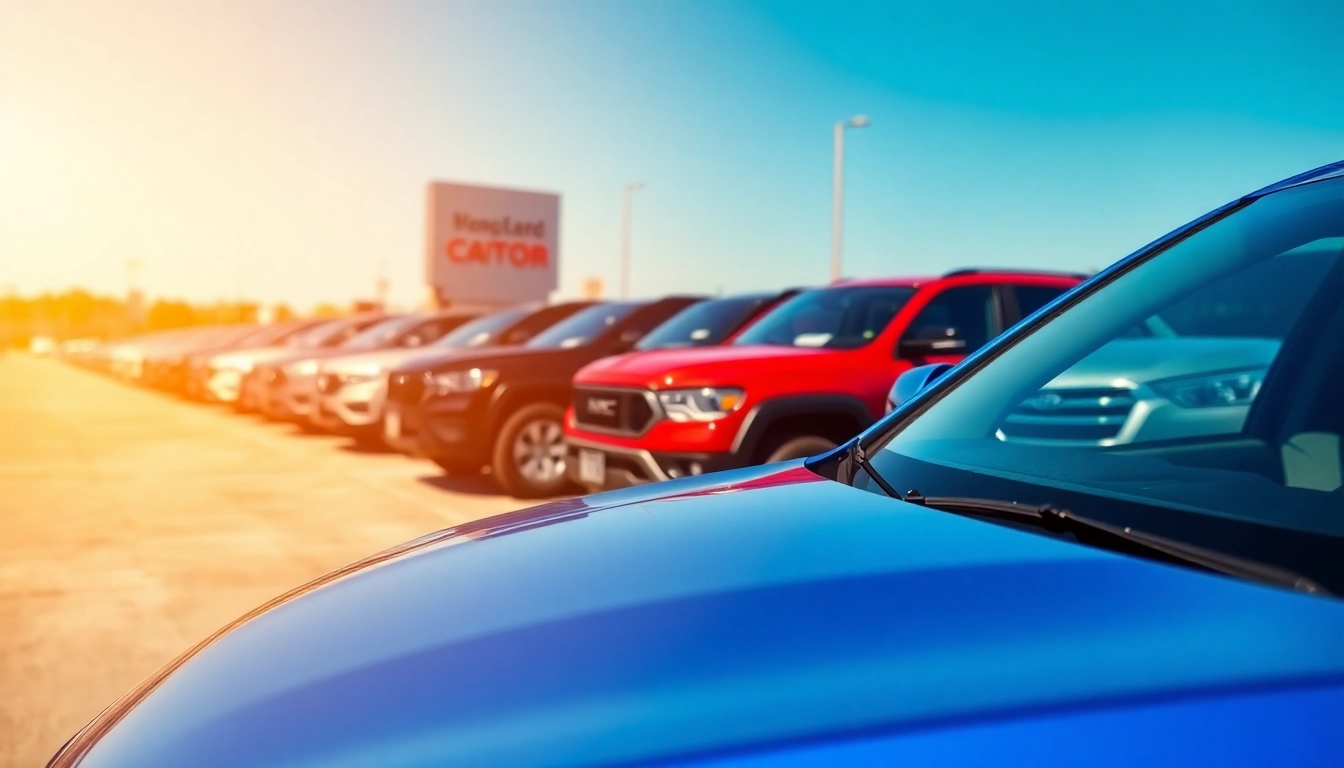 Explore diverse used vehicles available at a dealership showcasing quality models.