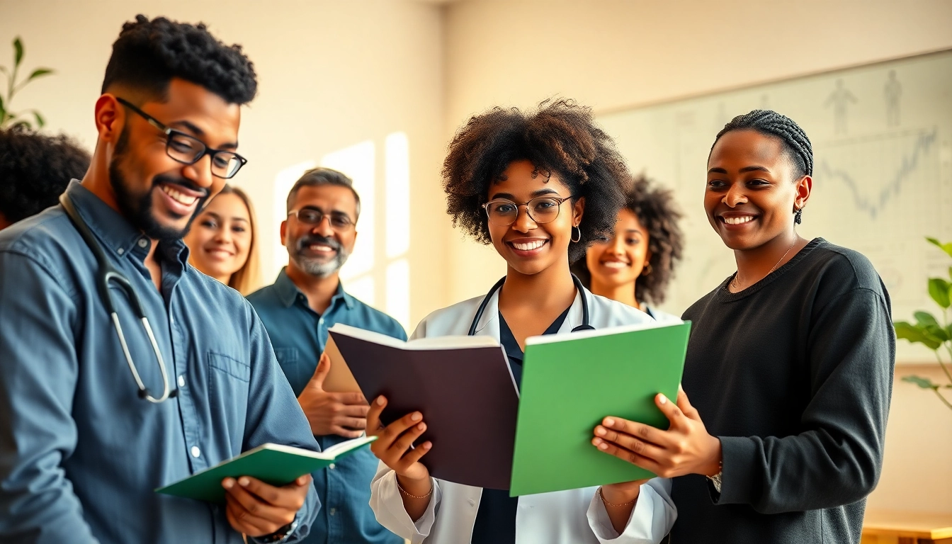 Medizinstudium ohne Aufnahmeprüfung: Engagierte Studierende lernen in einem modernen Klassenzimmer.