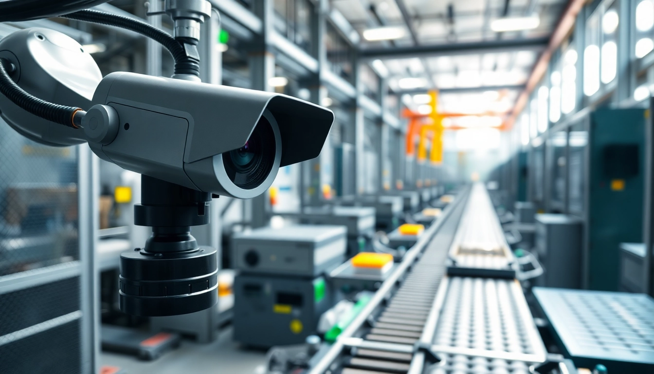 Machine vision technology enables automated product inspection in modern industrial environments.