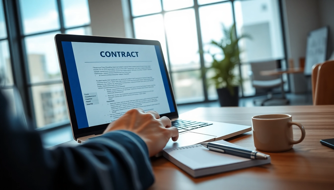Learn how to verify contract authenticity online using a professional business setting and digital tools.