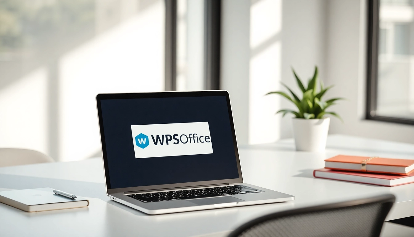 Maximize productivity with the WPS下载 Office software showcased in a modern workspace.