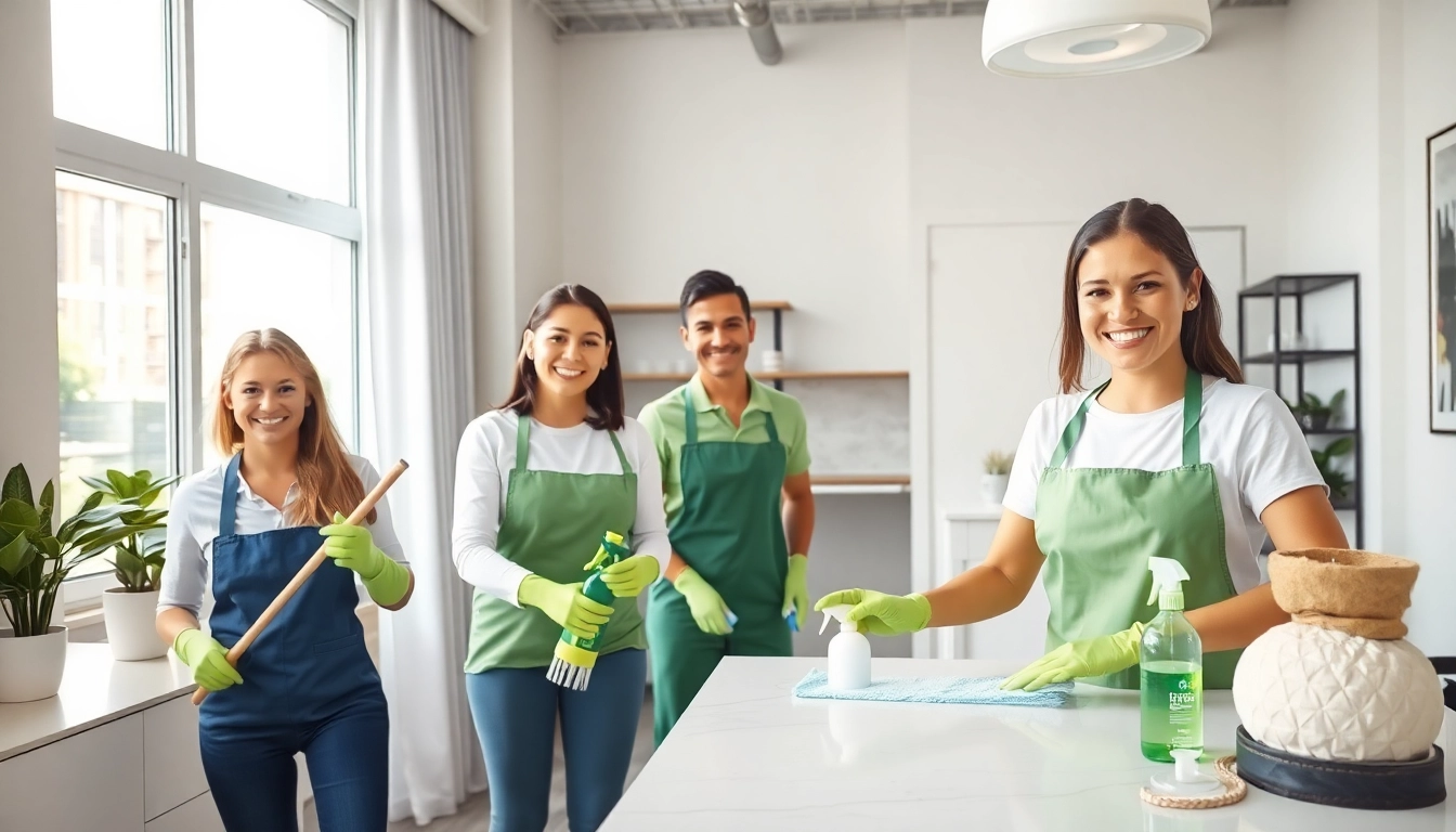 Efficient bond cleaning Logan service team ensuring spotless apartment with eco-friendly products.