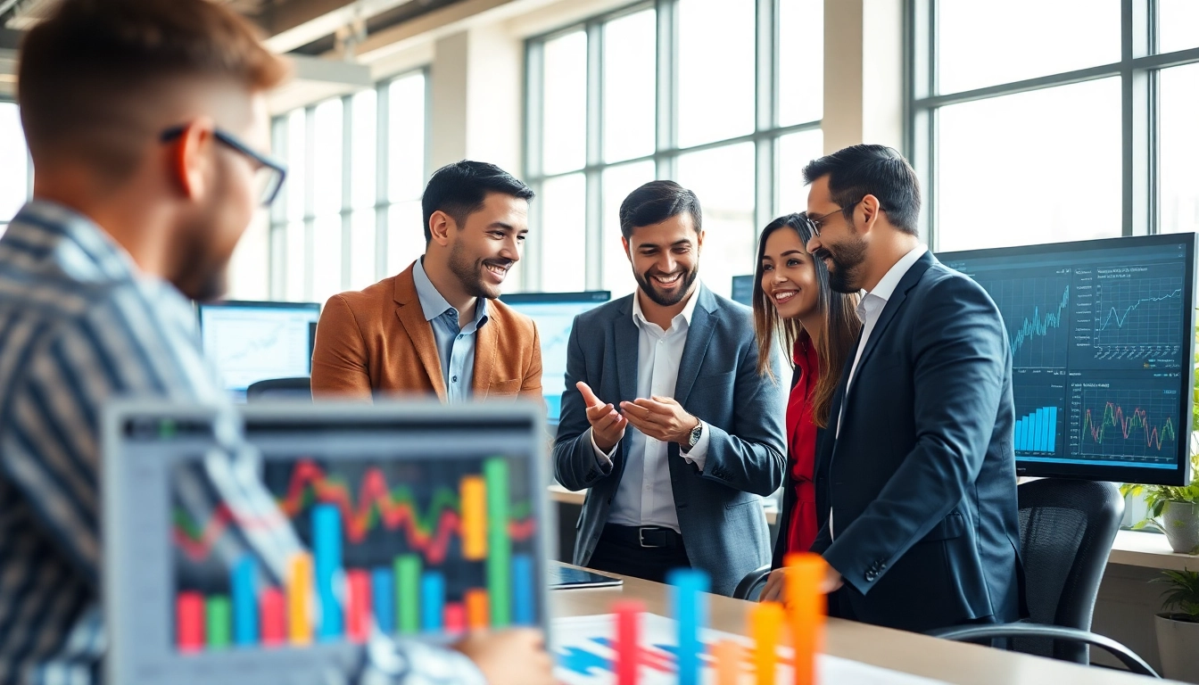 Optimize your edmonton seo strategy with a collaborative digital marketing team at work.