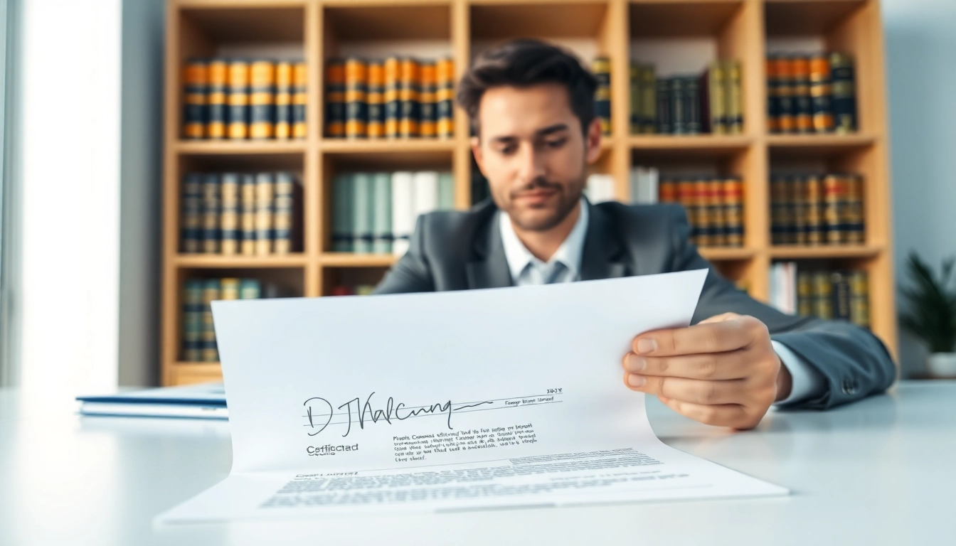 Learn how to certify a document without a lawyer while reviewing essential paperwork.