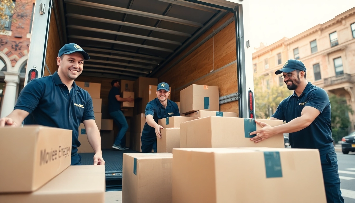 Experience efficient services from Brooklyn movers during a bustling packing day.