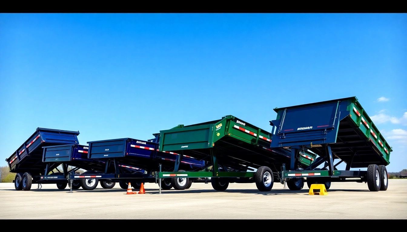 Discover Bri-Mar trailers for sale near me in an organized dealership setting.