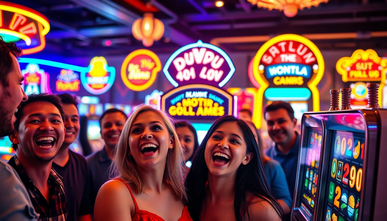 Menangkan hadiah besar dengan bermain Dumdum4D slot di kasino yang meriah.