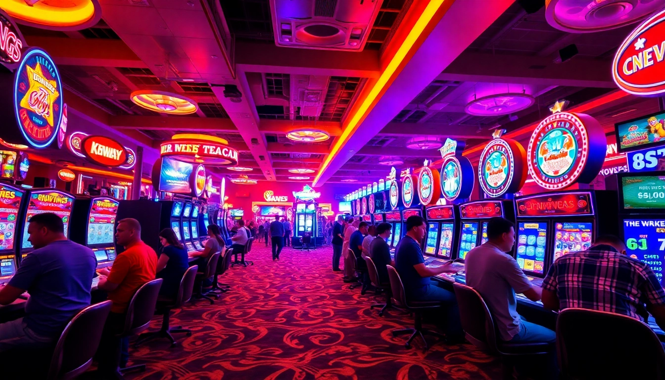 Rasakan keseruan Brovegas Casino dengan pemain aktif dan suasana yang cerah.