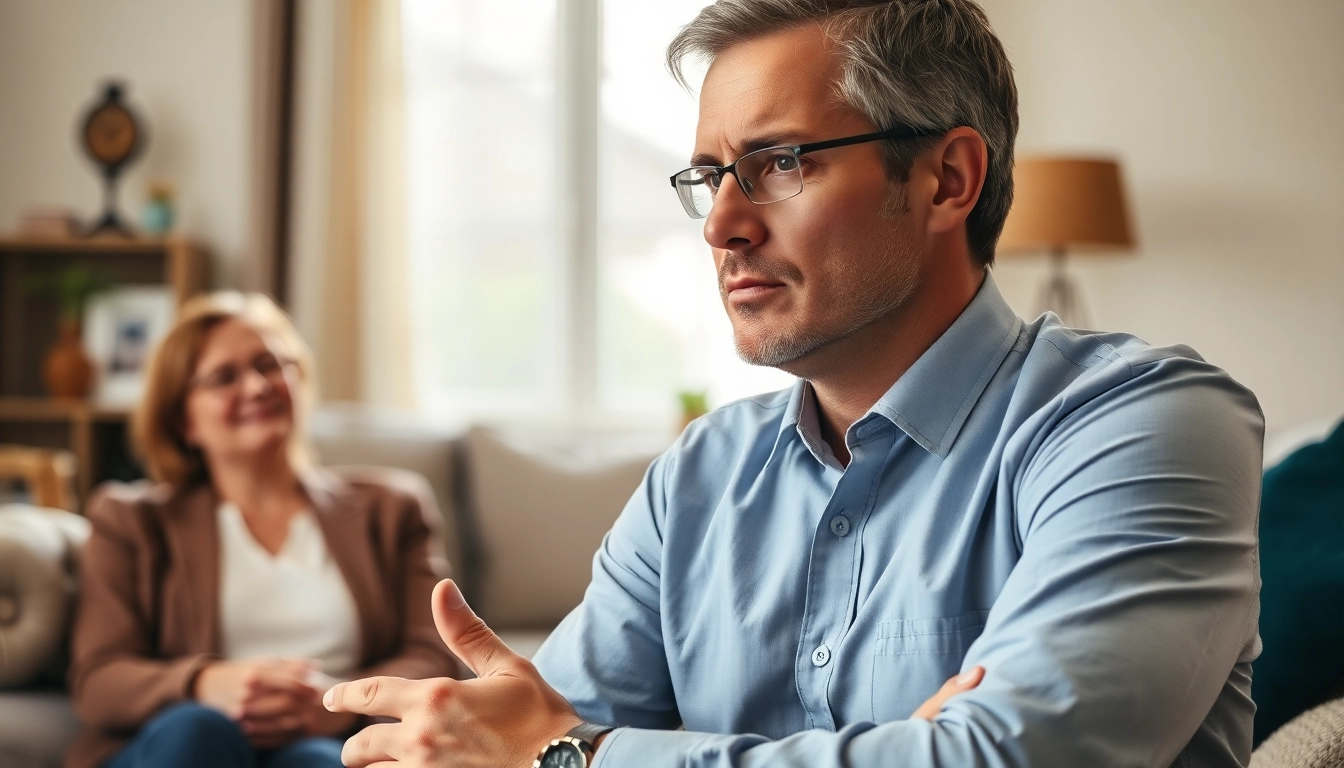 Selling a house urgently: homeowner discussing options with a real estate agent