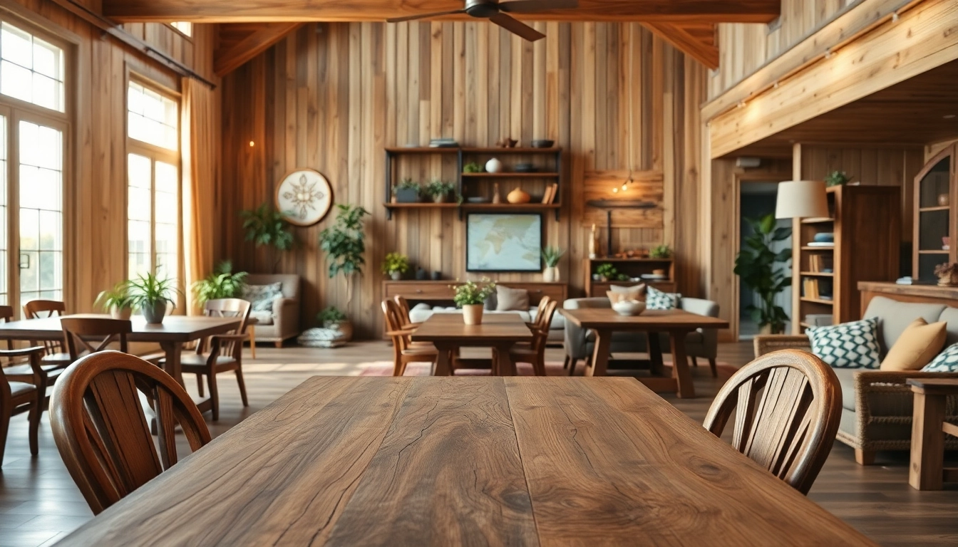 Creëer een warm interieurtje met Woodstyl meubels in een sfeervolle ruimte.