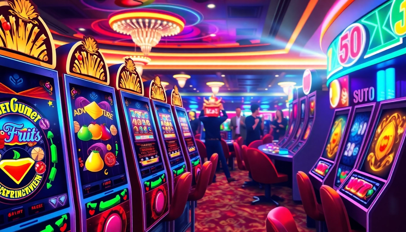 Menangkan dengan Dumdum4D slot yang penuh warna dengan suasana kasino yang energik.