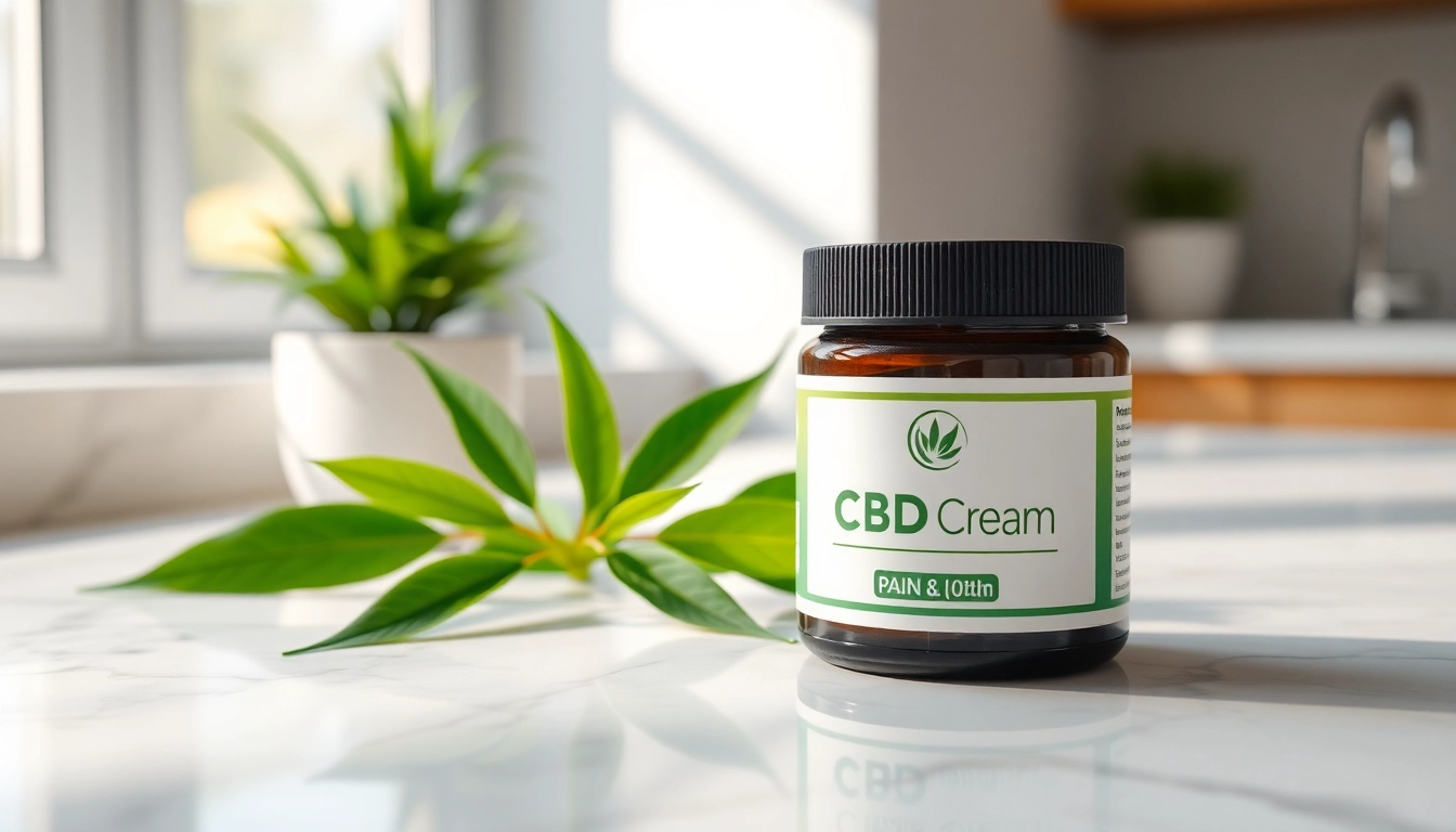 Apply CBD Cream Canada for effective pain relief in a relaxing setting amid natural elements.