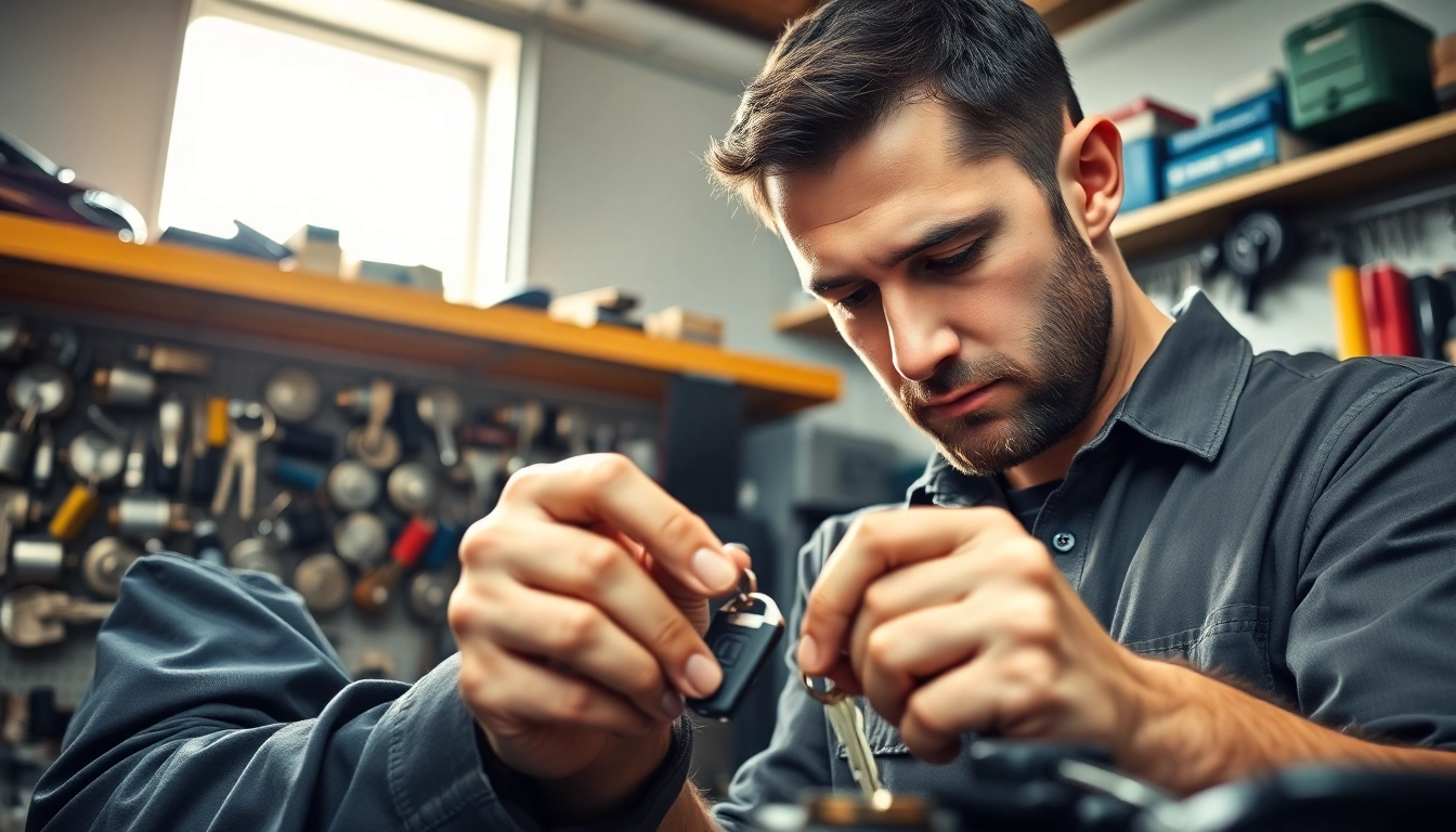 Resolve lost car keys issues with a locksmith focusing on key duplication.