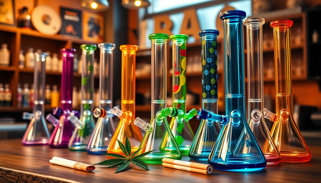Browse vibrant bongs for sale featuring unique designs and colorful options.