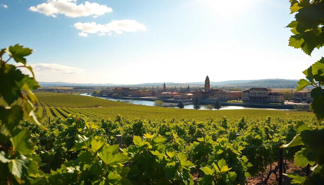 Experience vibrant scenes of Clarksburg, CA, with vineyards and river views inviting exploration.