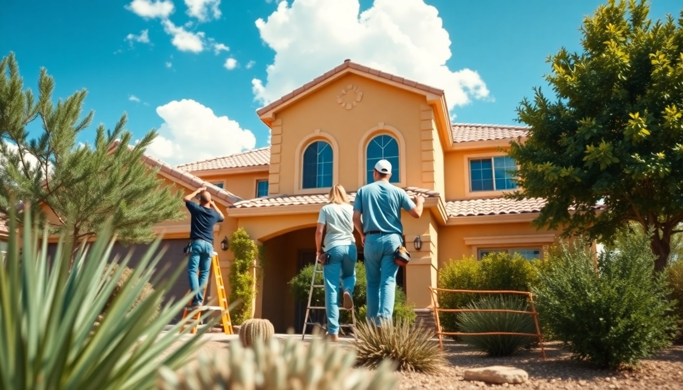 Professional painters providing exceptional painter services in Anthem, enhancing homes with vibrant colors.