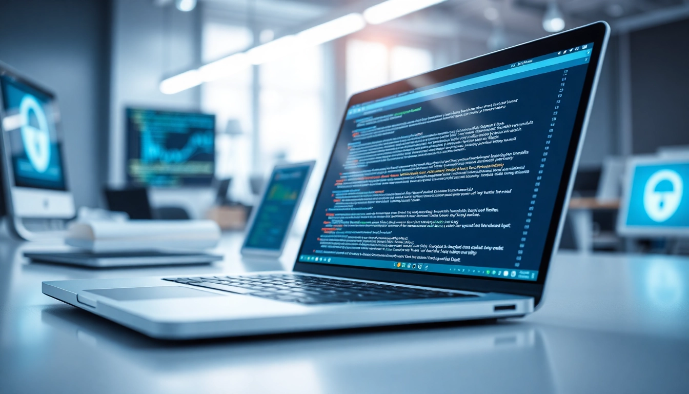 Analyze text with a reliable ai checker tool displayed on a sleek laptop interface.