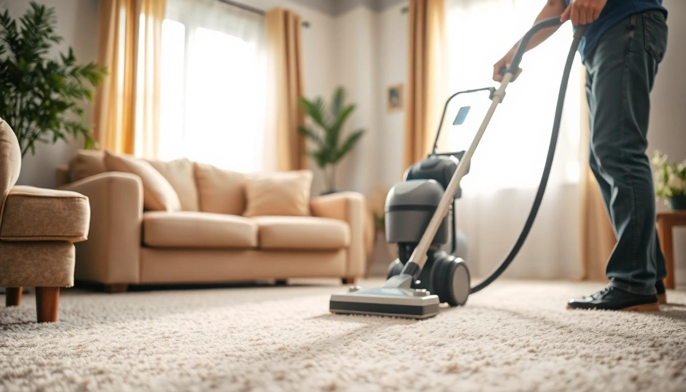Experience professional carpet cleaning philadelphia service by skilled technicians in a bright living room.