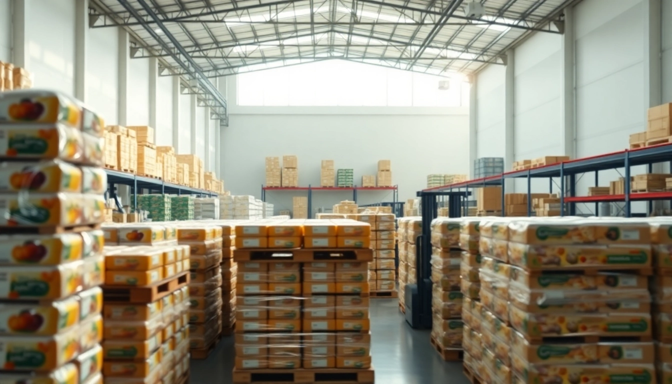 Food-grade warehousing in Kempton Park showcasing a clean, professional logistics environment.