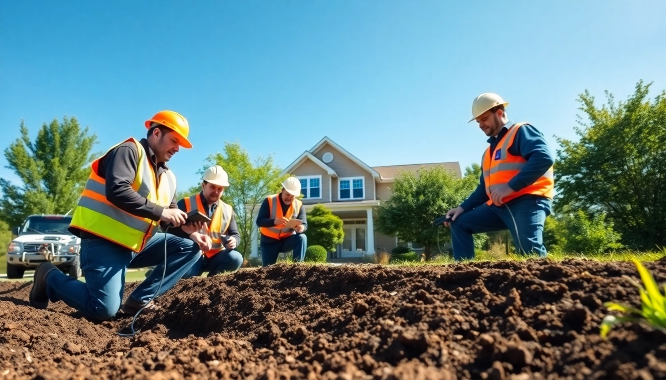 Inspecting basement waterproofing solutions while ensuring home safety.