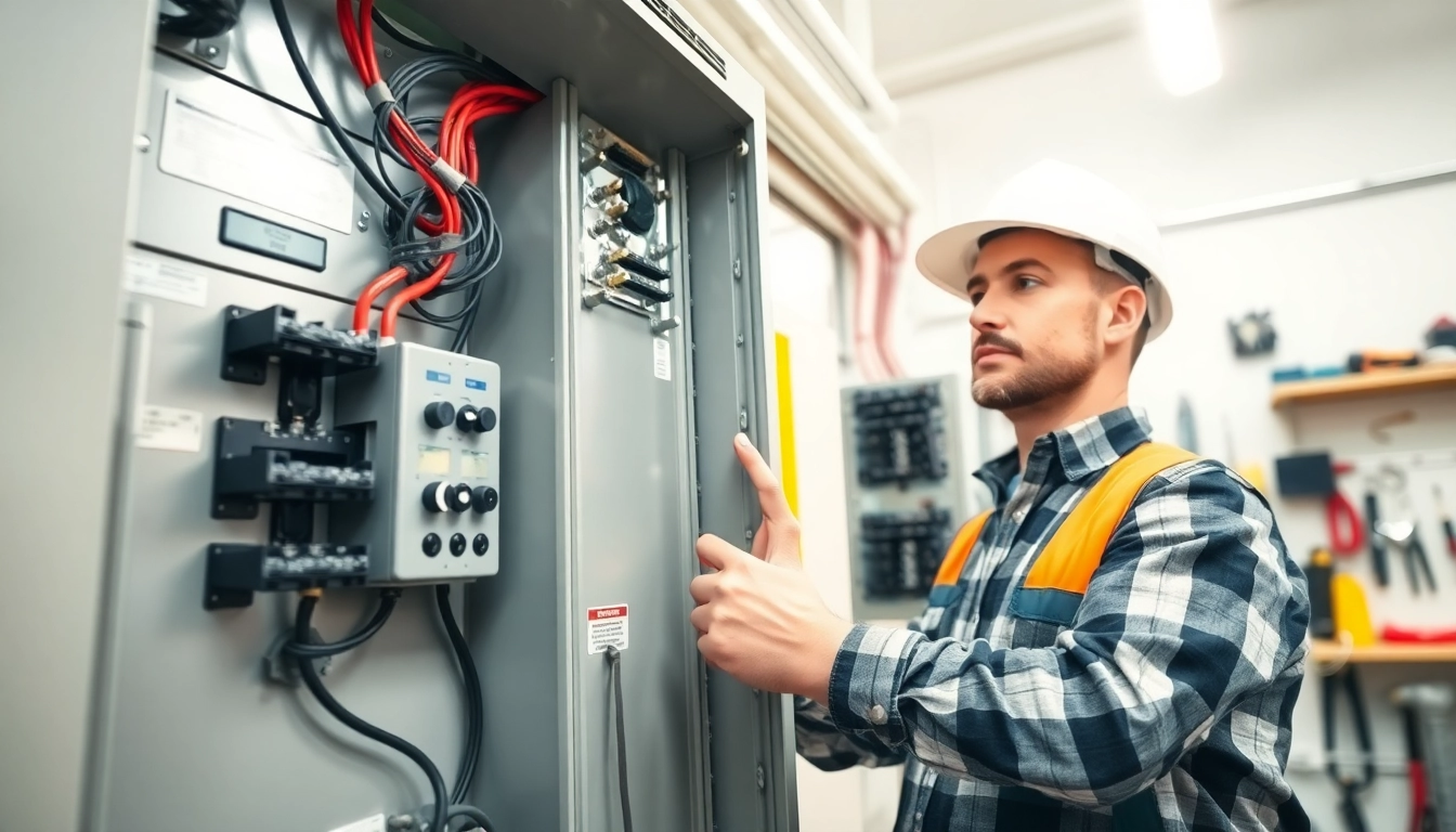 Examine the significance of an Electrical Panel Upgrade in a professional setting with advanced features.