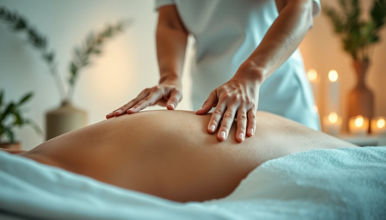 Experience griesbach massage techniques delivered by a professional in a tranquil spa environment.