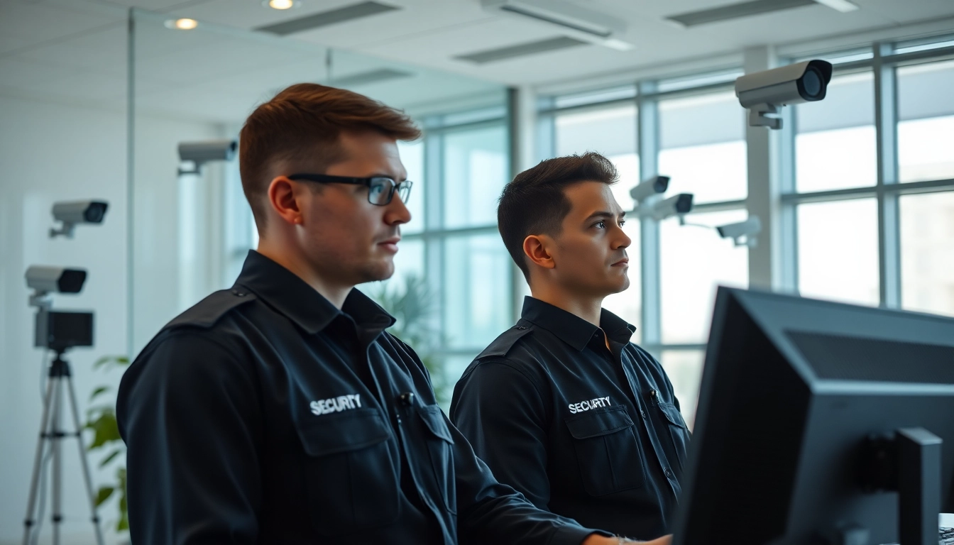 Ensure safety with a reliable Security Company Coventry, showcasing professionals monitoring security systems.