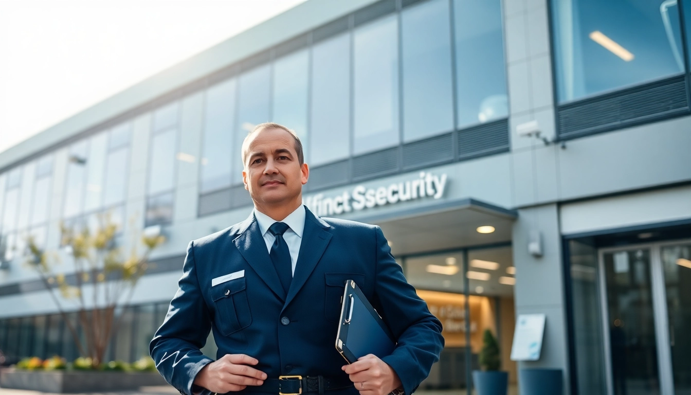 Security Company Coventry providing professional safety services with reliable guards at an office.