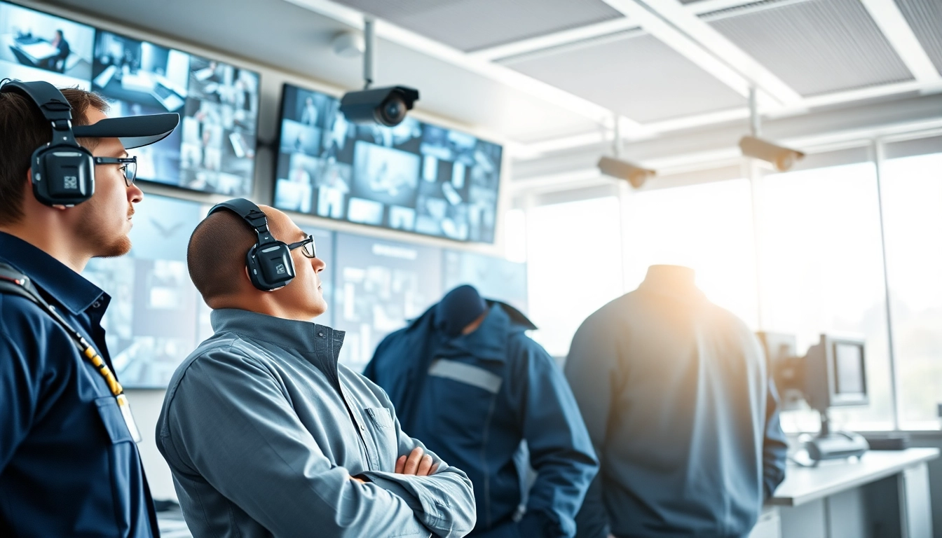 Security Company Coventry professionals monitoring advanced surveillance technology for maximum protection.