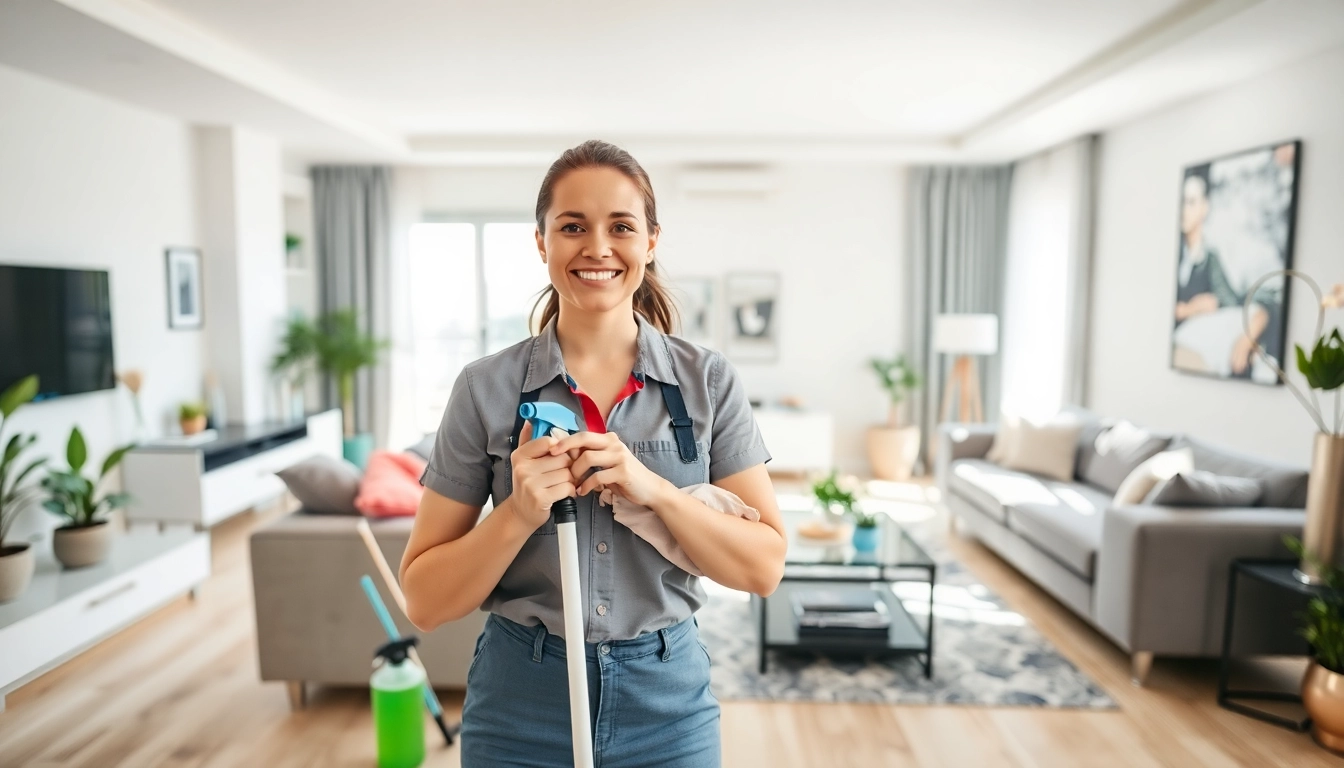 Bond cleaning Logan professional team delivering exceptional cleaning services in a welcoming home.