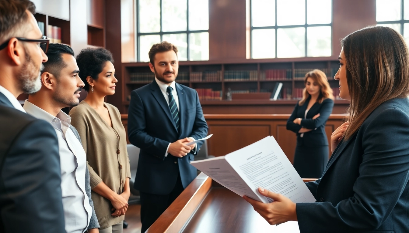 Tampa Criminal Defense Attorney confidently presenting legal evidence in a courtroom.