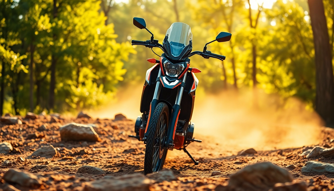 Riding the Talaria Sting R MX4, showcasing its off-road capabilities and rugged design.