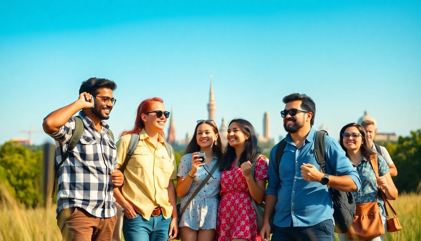 Travelers immersed in engaging experiences during a tour and travel journey.