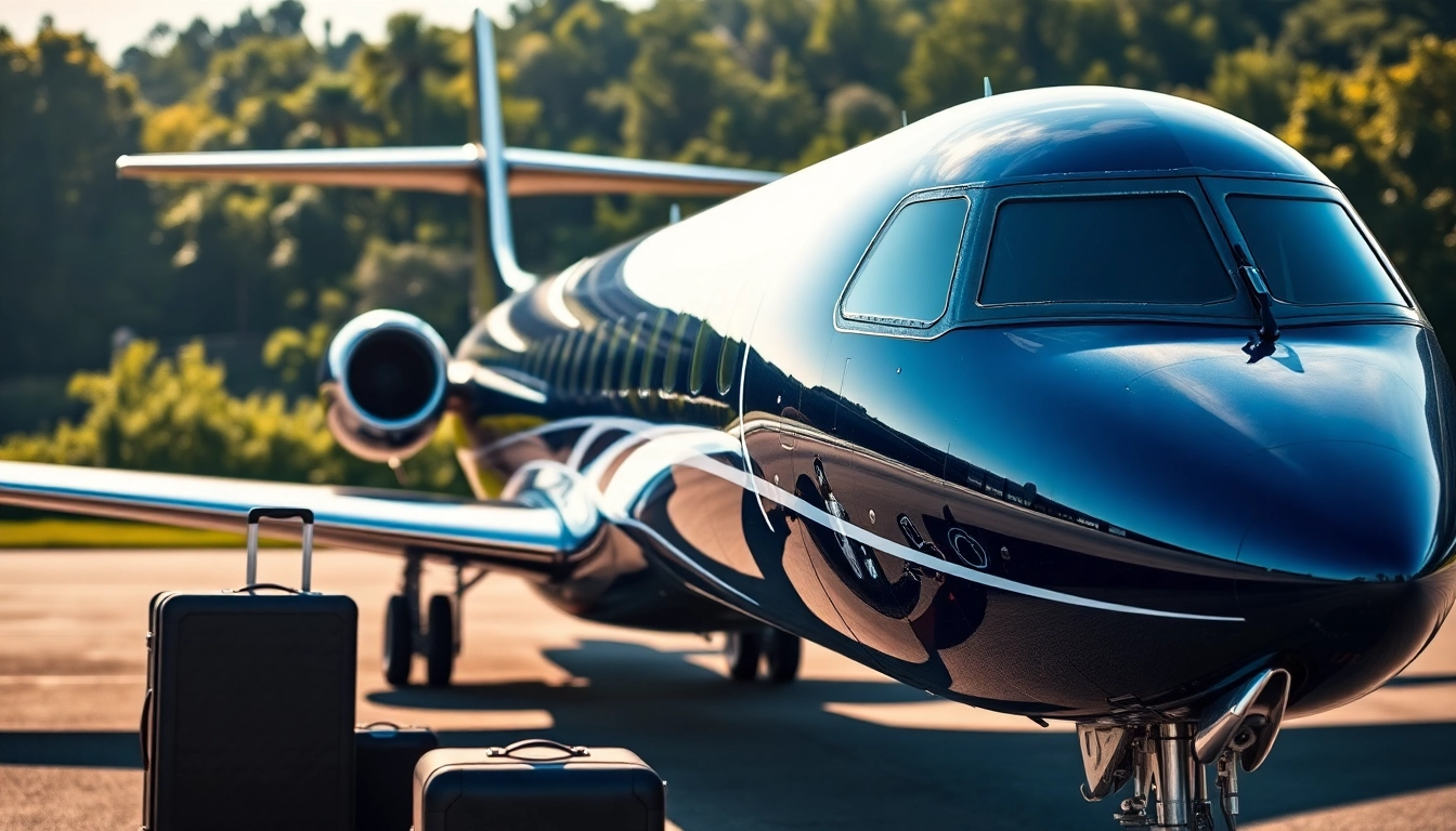 Experience Luxury Private Jets for Rent with a top-of-the-line jet ready for exclusive travel.
