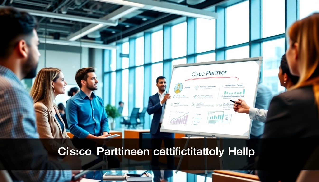 Cisco partner certification help training session with engaged participants learning valuable skills.