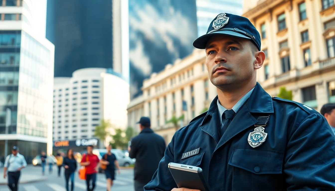 Security Company Coventry personnel monitoring urban streets, ensuring safety and vigilance.