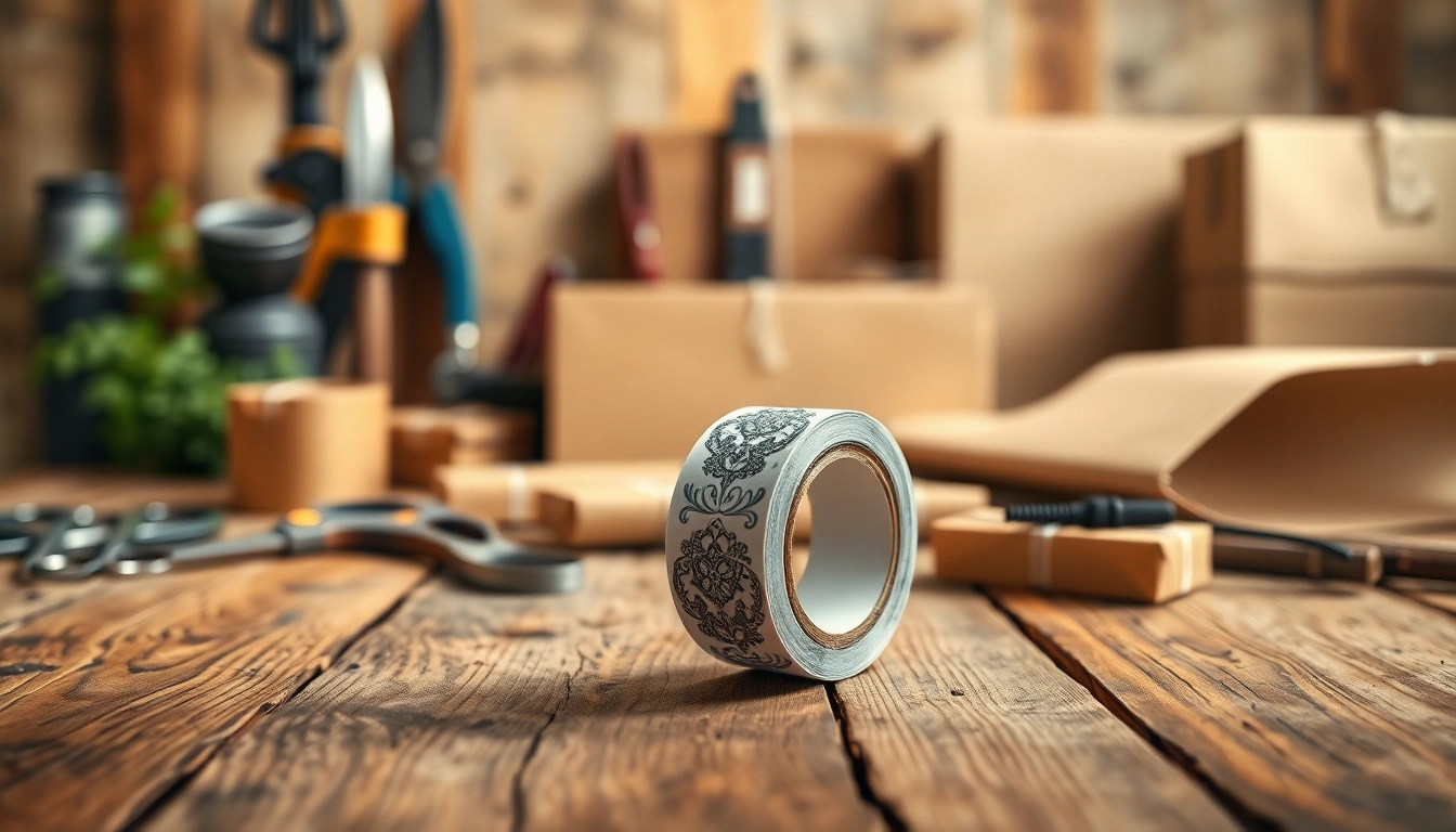 Why Printed Vinyl Tape is Essential for Effective Branding and Packaging
